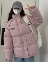 Sugar Bowl Pufferjacke mit Taschen - Blush
